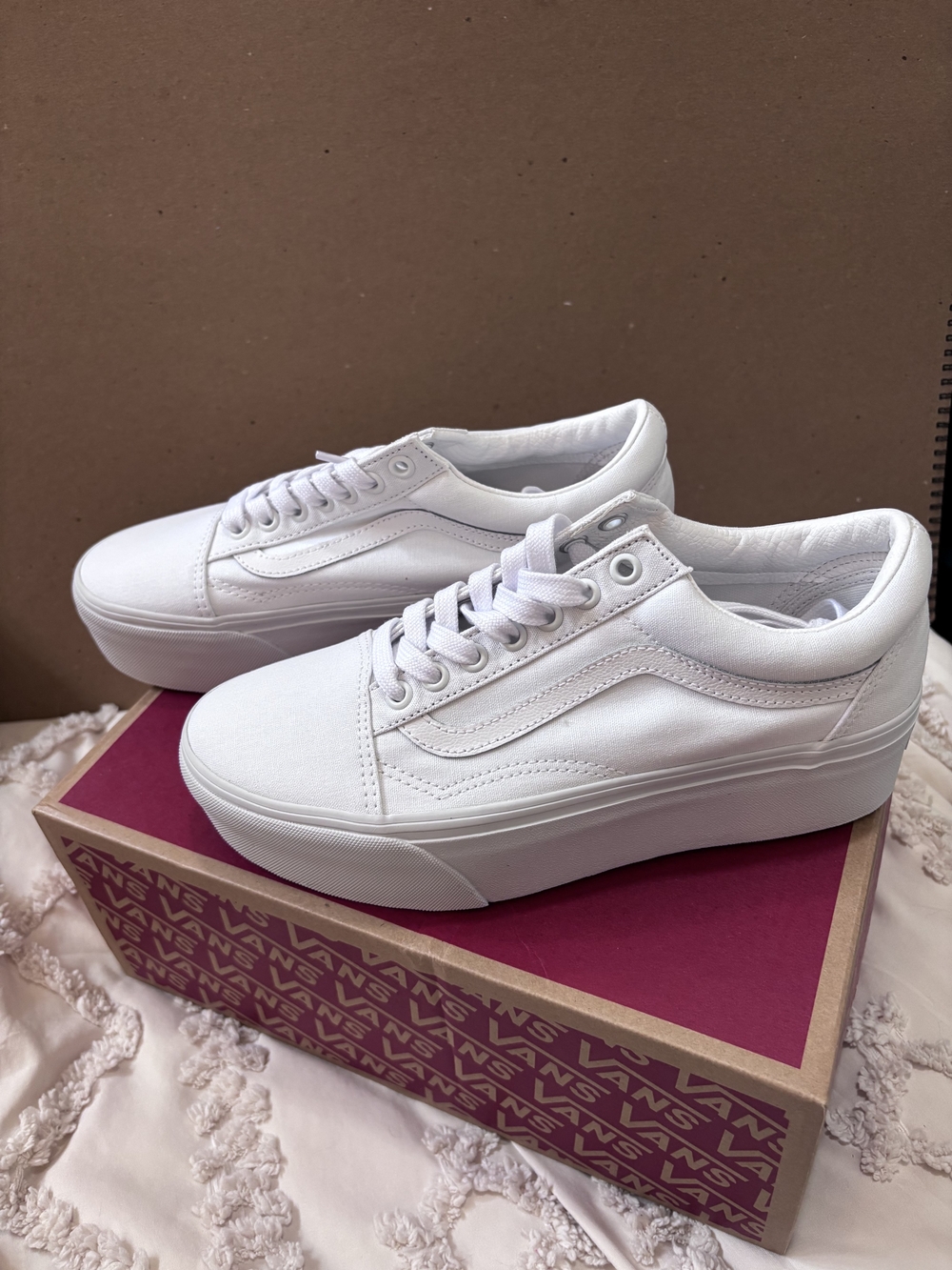 Vans Platform Core Classic Sneakers in White